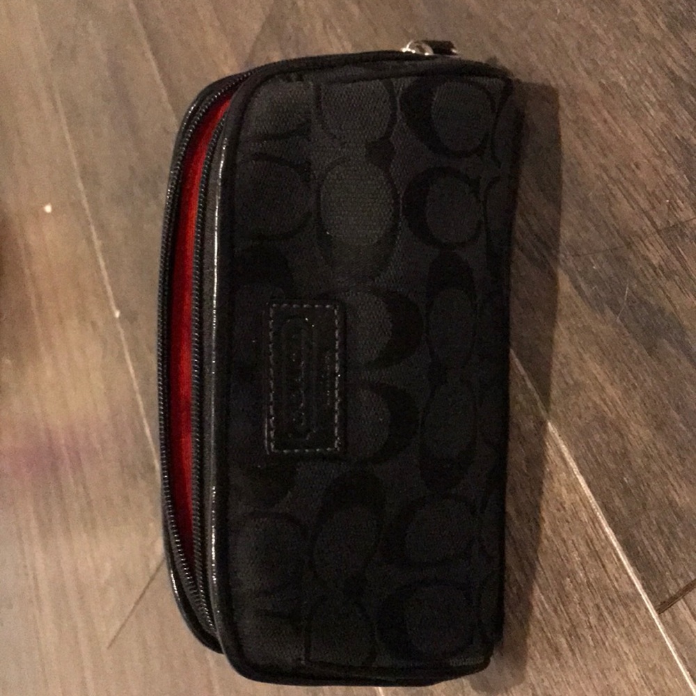 Coach cosmetic bag